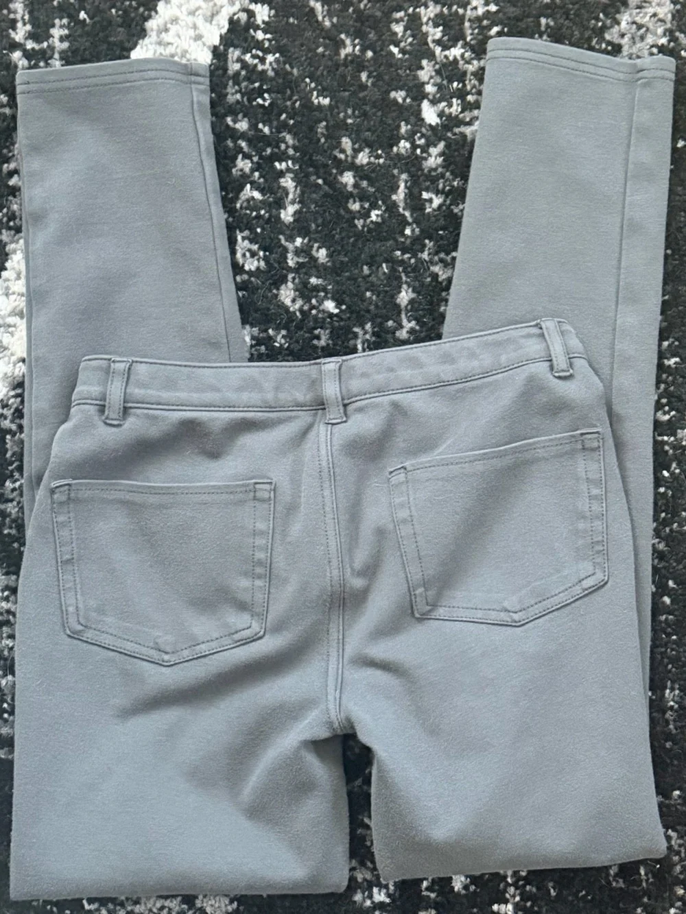 Gap Girls olive/gray  jeggings size 12